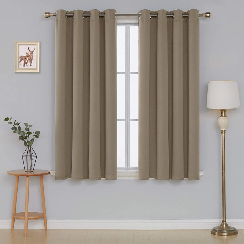 Latitude Run® Makua Grommet Top Blackout Curtains Wayfair